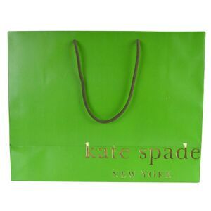 Kate Spade Gift Bag Green Large